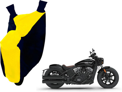 AUTO PEARL Two Wheeler Cover for LML(Bobber 350, Yellow, Blue)