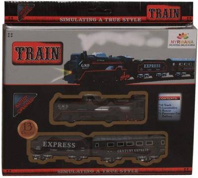

TAAJ Train Track Set with Headlight (Black)(Black)