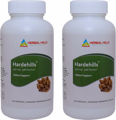 

Herbal Hills Hardehills 120 Capsules (Pack of 2)(300 mg)