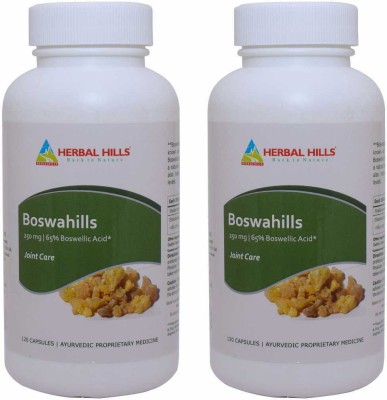 

Herbal Hills Boswahills 120 Capsule (Pack of 2)(300 mg)