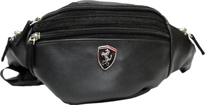 

ULTRA DIGITS Black Waist Bag(Black)