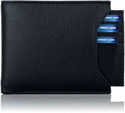 

Vinisha Enterprise Men Black Genuine Leather Wallet(7 Card Slots)