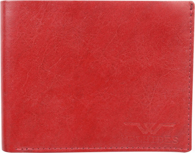 

WELHIDES Men Red Artificial Leather Wallet(7 Card Slots)