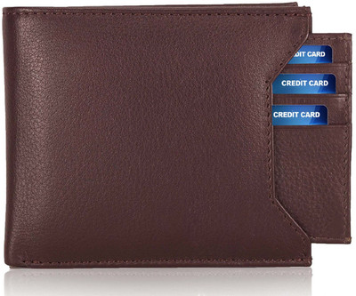 

Vinisha Enterprise Men Brown Genuine Leather Wallet(7 Card Slots)