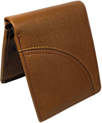 

rozvolt Men Casual Tan Artificial Leather Wallet(3 Card Slots), Multi