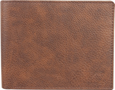 

WELHIDES Men Tan Artificial Leather Wallet(9 Card Slots)