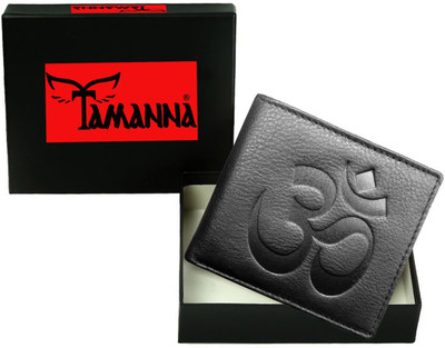 

Tamanna Men Brown Genuine Leather Wallet(1 Card Slot), Black