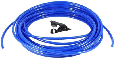 

KRPLUS 1/4" Tubing Hose Pipe 10 Meter for RO Water Filter System + tube/pipe cutter plastic Solid Filter Cartridge(0.1, Pack of 1)