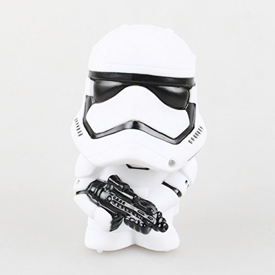

Jholmaal Figure Action Model Toy Black Warrior Darth Vader Storm Trooper Bobblehead Dolls PVC Model Action Figure Toy 14cm for car dashboard, personal collection, gifting display and more! (Storm Trooper)(White)