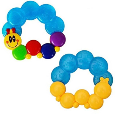 

Shopholic Teether For Baby Rattle(Blue)