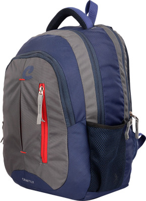 

CRAFTLY 40 Laptop Bag 18 Inch Navy & Gray 30.0 Backpack(Blue, Grey)