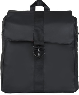 

Zureni Unisex Multipurpose Fashionable Backpack Bag Casual Polyester Waterproof School Office Travel Bagpack 16.0 L Backpack(Black)