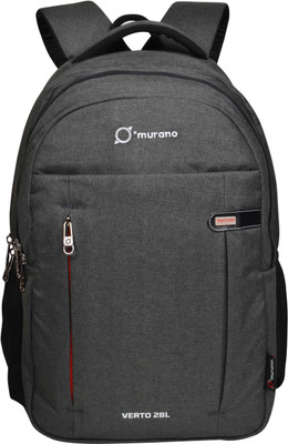 

Murano Verto Laptop Backpack for 15.6 Laptop 28 L Laptop Backpack(Black)