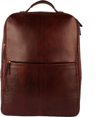 

Cart List MEN'S CLASSY BROWN LATHER BIG BAG Backpack(Brown, 21 L)