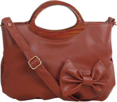 

VISHESH COLLECTIONS Red Pu Trendy Sling Bag For Women Sling Bag(Red, 15 inch)