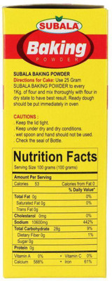 

SUBALA BAKING POWDER Baking Powder(150 g)