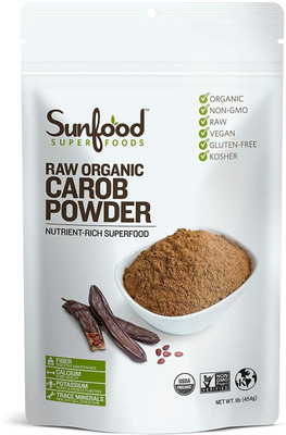

Sunfood Raw Organic Carob Powder -- 1 lb Baking Powder(454 g)