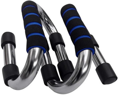

Infinite Steel pull up bars stand with foam handles push up bar Push-up Bar(Multicolor)
