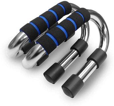 

Infinite Steel material handles push up bar for solid muscles Push-up Bar(Multicolor)