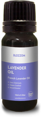 

Blozzom Lavender Essential Oil (WHO GMP, HACCP, ISO)-100% Natural, Pure Therapeutic French Lavender Oil For Headache, Pain, Meditation, Anxiety, Sleeplessness & Aromatherapy - 10ml(10 ml)
