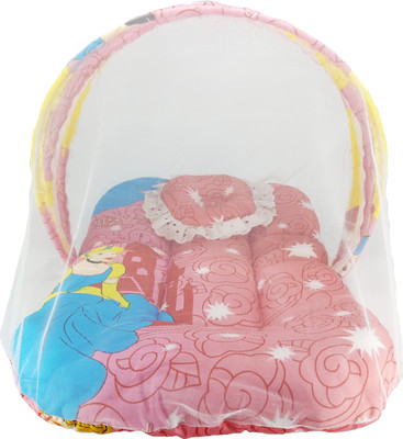 

Aayat Kids Luxury Bedding with Insects Protector Net X39 New Born Well Cushioned Crib(Fabric, Multicolor)
