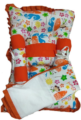 

Krivi kids Cotton Bedding Set(Orange)