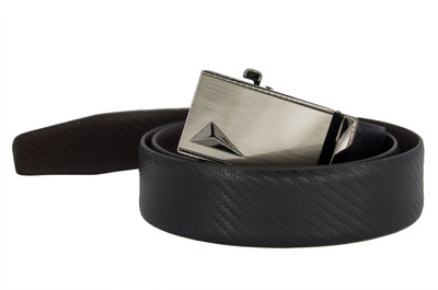 Rayanaxi Enterprise Men Party Black Genuine Leather Reversible Belt, Black & brown both side usable