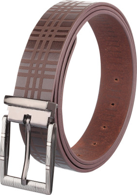 

WELHIDES Men Casual Tan Genuine Leather Belt
