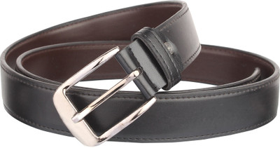 

WELHIDES Men Casual Black Artificial Leather Belt