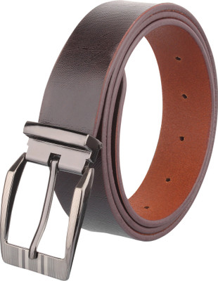 

WELHIDES Men Casual Tan Genuine Leather Belt