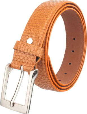 

WELHIDES Men Casual Brown Artificial Leather Belt