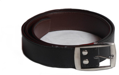 

Himgiri International Men Black Artificial Leather Belt