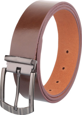 

WELHIDES Men Casual Tan Genuine Leather Belt