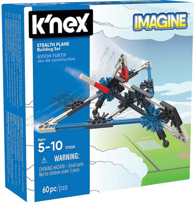 

Knex Imagine Stealth Plane Building Set, Multi Color(Multicolor)