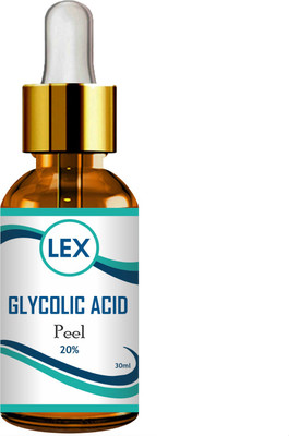 

Lex Glycolic Acid Peel 20% Skin Lightening Brightening insta Glow Peel Anti-pigment Peel(30 ml)