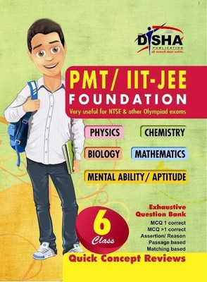 PMT/ Iit-Jee Foundation for Class 6 (Science/ Maths/ Mental Ability)(English, Book, unknown)