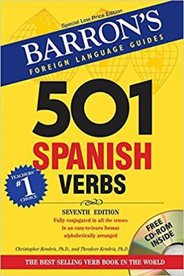 Barron's Foreign Language Guides - 501 Spanish Verbs (with CD)(English, Paperback, Kendris Christopher)
