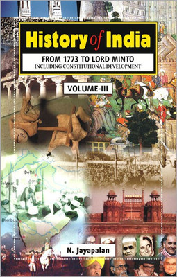 History of India from 1773 to Lord Minto(English, Hardcover, Jayapalan N.)