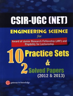 Csir-Ugc (Net) Engineering Science (10 Practice Sets & 2 Solved Paper) 1 Edition(English, Paperback, unknown)