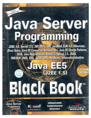 Java Server Programming Java Ee5 Black Book, Platinum Ed (with CD)(English, Paperback, Solutions Kogent)