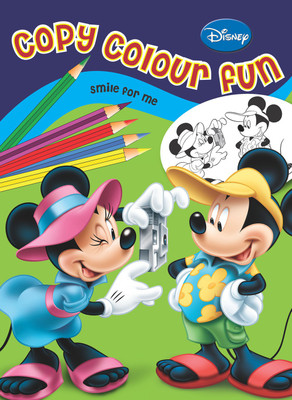 Mickey Copy Colouring Book:Smile for Me(English, Hardcover, unknown)