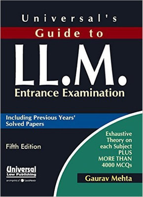 Universal's guide to LL.M. Entrance examination(English, Paperback, Mehta Gaurav)