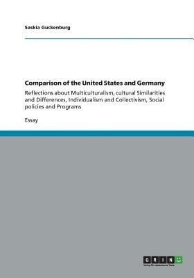 Comparison of the United States and Germany(German, Paperback, Guckenburg Saskia)