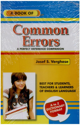 Dictionary of Common Errors in English(English, Paperback, Verghese Josef S)