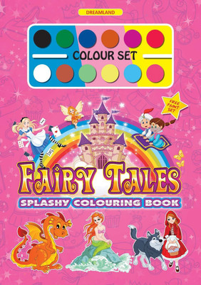My Splashy Colouring Book - Fairy Tales(English, Paperback, unknown)