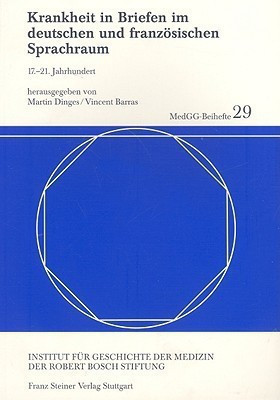 Krankheit In Briefen Im Deutschen Und Franzoesischen Sprachraum(German, Paperback, unknown)