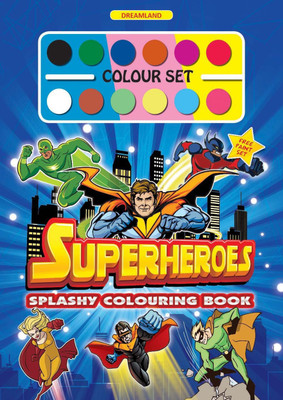 My Splashy Colouring Book - Superheroes(English, Paperback, unknown)
