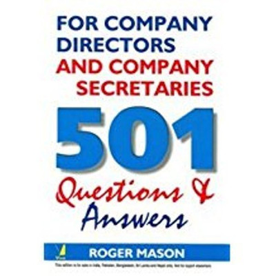 501 Questions & Answers for Company Directors and Company Secretaries(English, Paperback, Mason Roger)