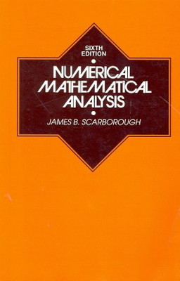 Numerical Mathematical Analysis(English, Hardcover, Scarborough Scarborough)