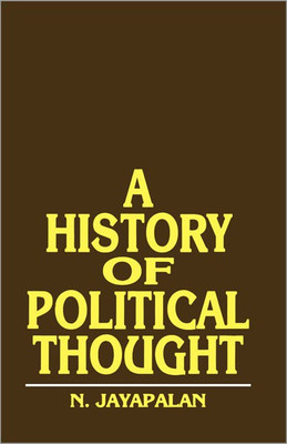 A History of Political Thought(English, Hardcover, Jayapalan N.)